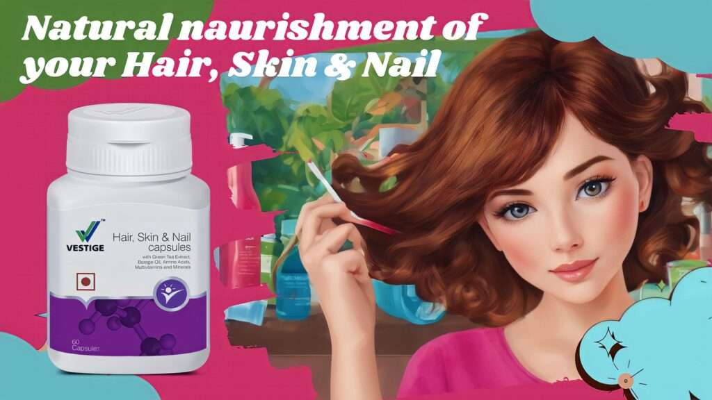 Vestige Hair Skin and Nails Capsules