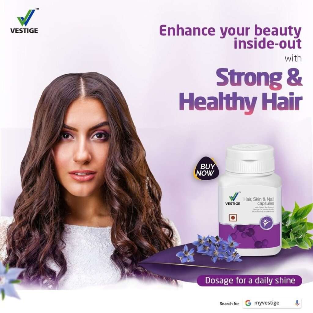Vestige Hair Skin and Nails Capsules