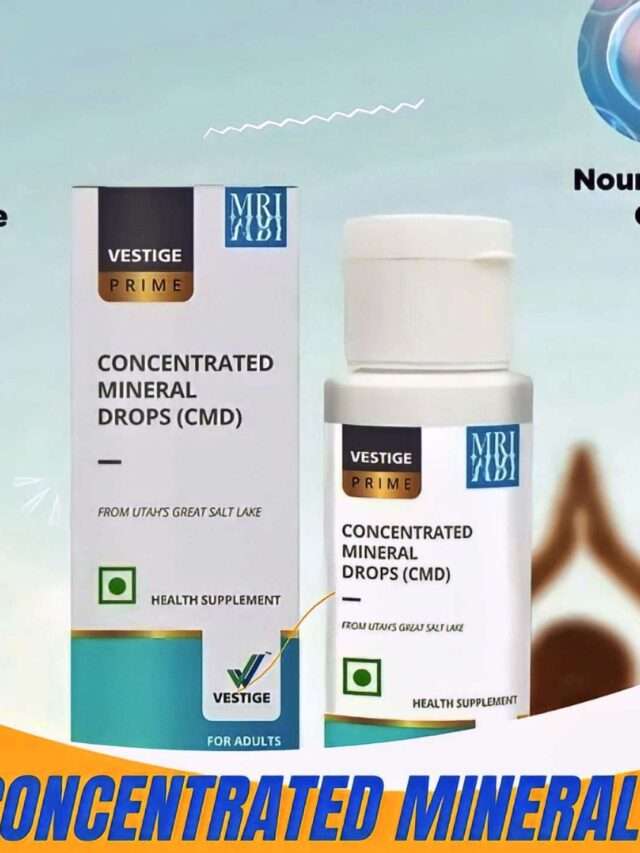 Concentrated Mineral Drops (CMD): बड़े फायदों वाली एक छोटी बोतल