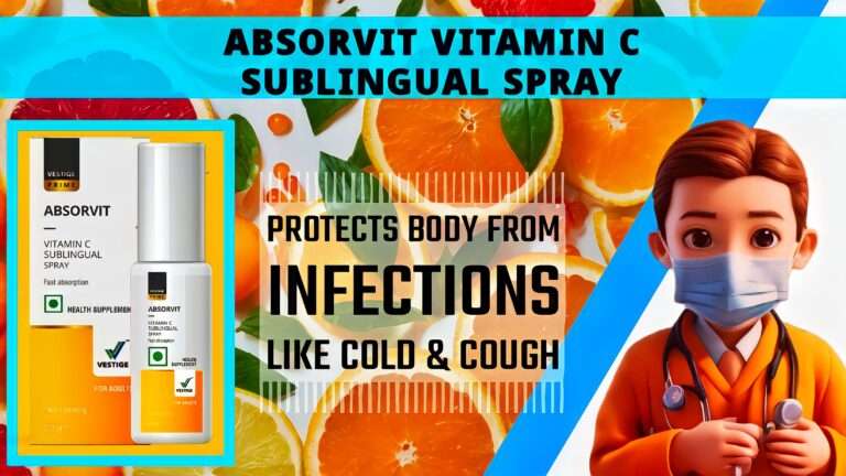 Vestige Absorbit Vitamin C Sublingual Spray:इस क्रांतिकारी सब्लिंगुअल स्प्रे के साथ सेकंडों में अपनी दैनिक खुराक प्राप्त करें