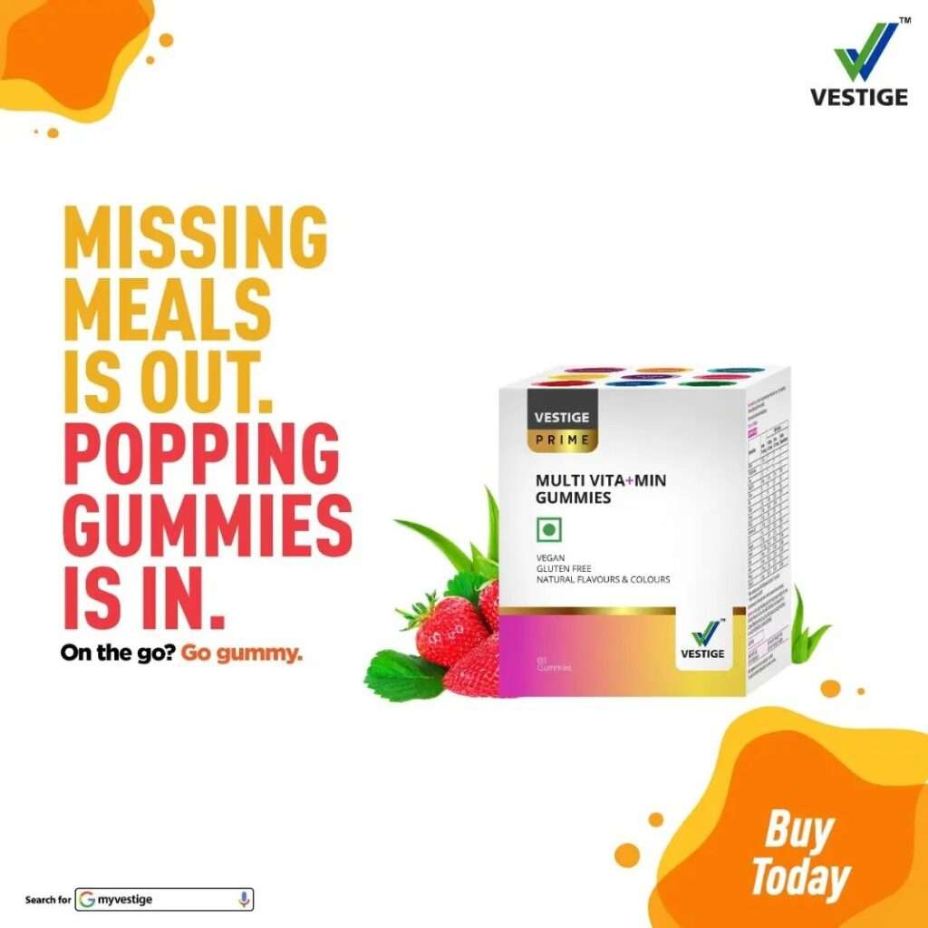 Vestige Multi Vitamin Gummies