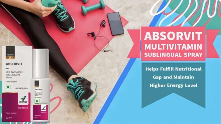 Vestige Absorvit Multivitamin Sublingual Spray: विटामिन और खनिजों की अपनी दैनिक खुराक प्राप्त करने का सबसे तेज़ तरीका
