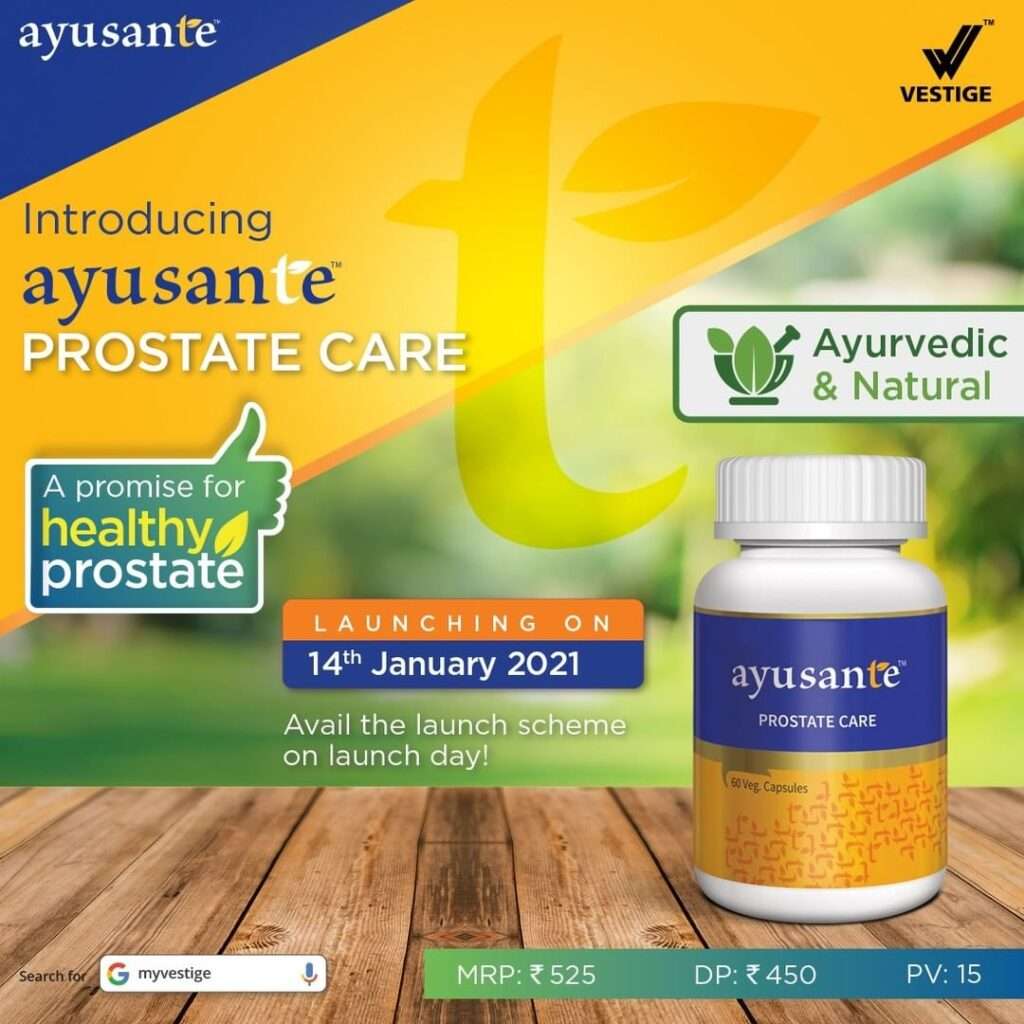 Vestige Ayusante  Prostatecare