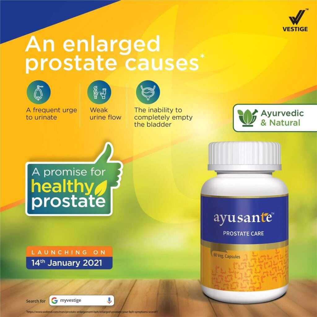 Vestige Ayusante  Prostatecare